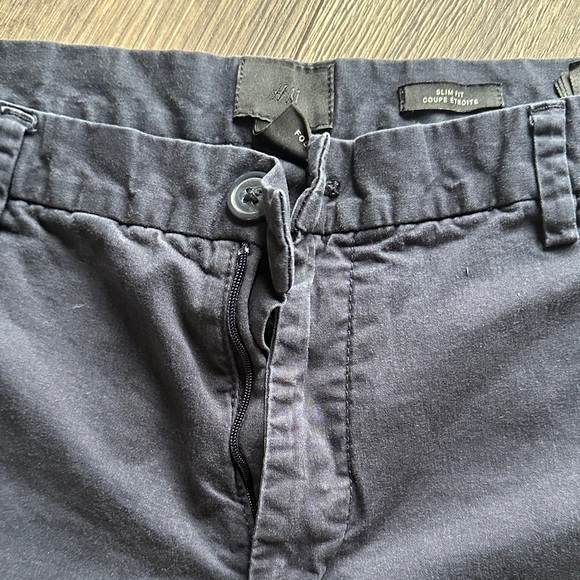H&M Men's Dark Blue Chinos - Picture 5 of 10